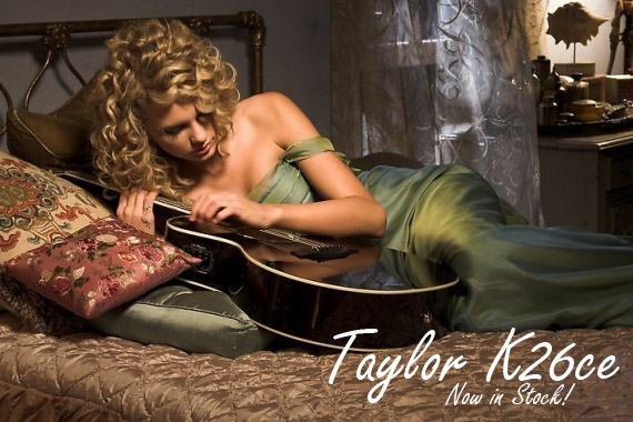 Taylor Swift Guitar Ad